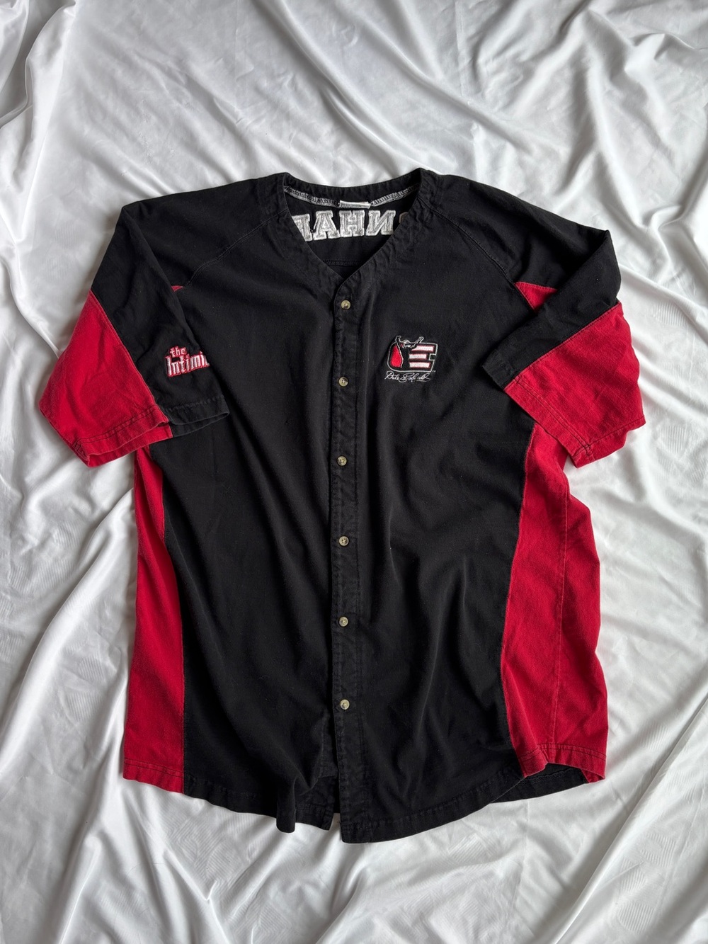 NASCAR Dale Earnhardt Winner’s Circle Black & Red Button Up Tee